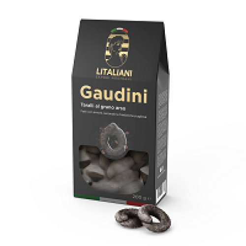 GAUDINI – Taralli mit Grano Arso (verbranntem Weizen) 200 g